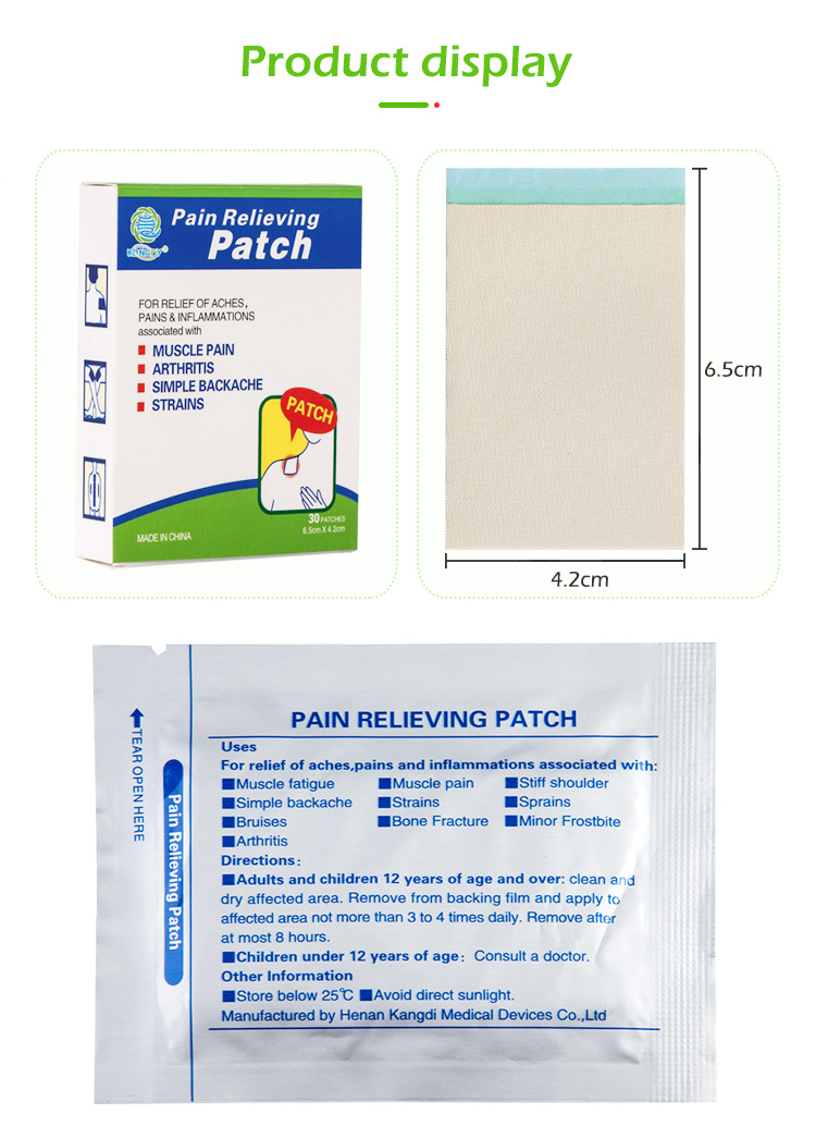 Analgesic Plaster